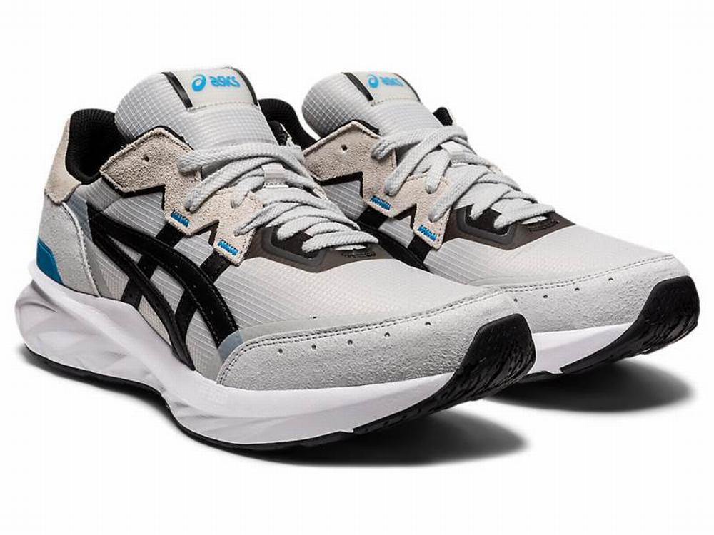 Baskets Asics TARTHER BLAST Homme Grise Bleu | WOB-985317