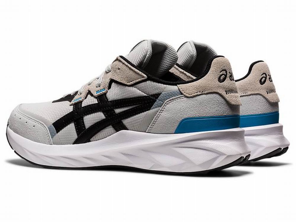 Baskets Asics TARTHER BLAST Homme Grise Bleu | WOB-985317