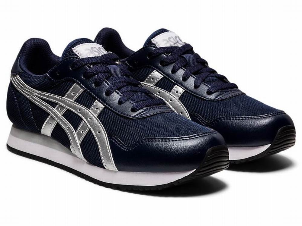 Baskets Asics TIGER RUNNER Femme Argent | UKY-723689