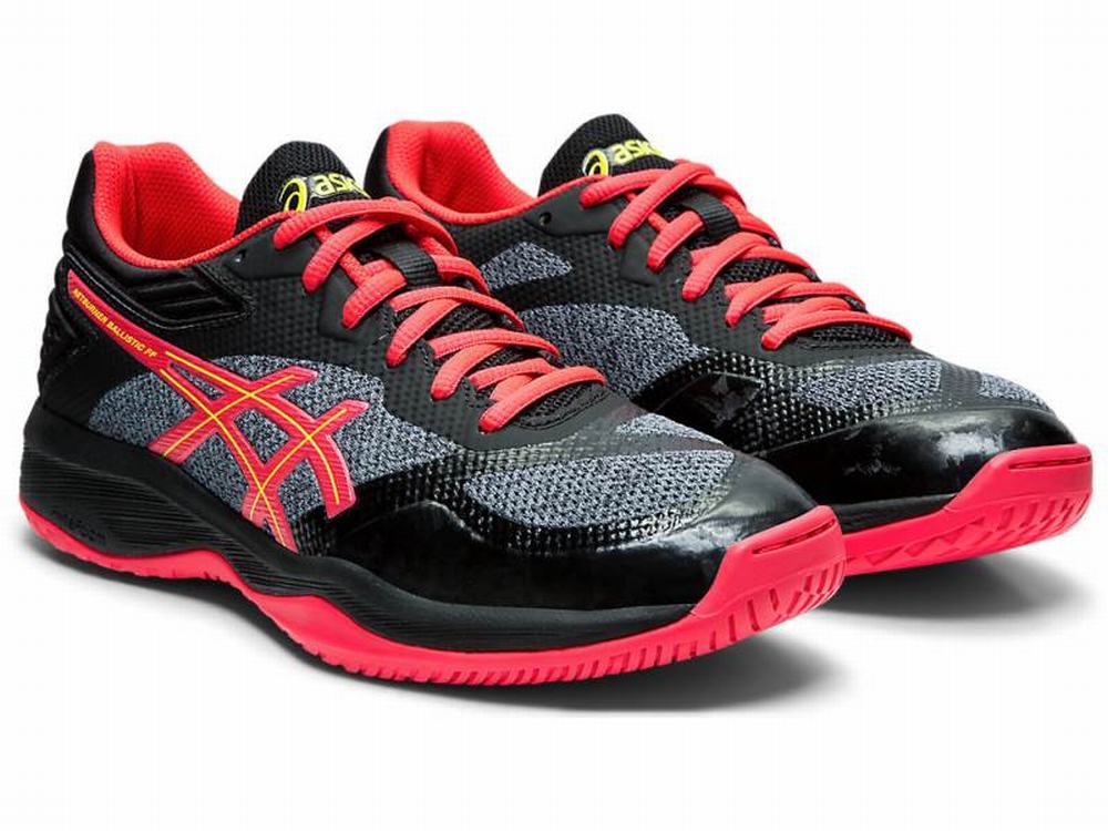 Chaussures De Handball Asics Netburner Ballistic FF Femme Noir Rose | TAD-421768