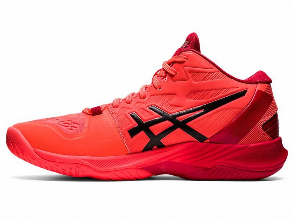 Chaussures De Handball Asics SKY ELITE FF MT 2 TOKYO Homme Orange Rouge Noir | AYZ-873120