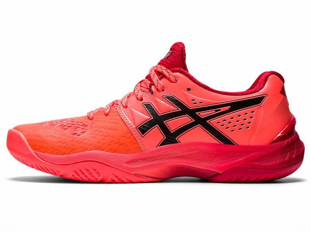 Chaussures De Handball Asics SKY ELITE FF TOKYO Femme Orange Rouge Noir | FWU-251387