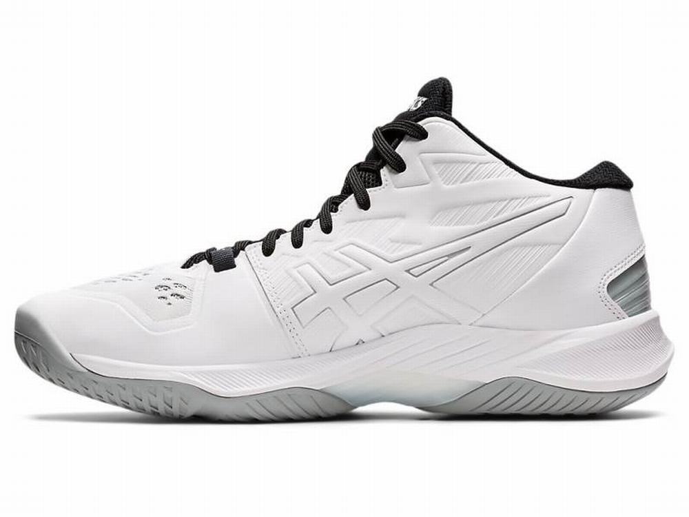 Chaussures De Handball Asics SKY ELITE FF MT 2 Homme Blanche Argent | SOI-820693