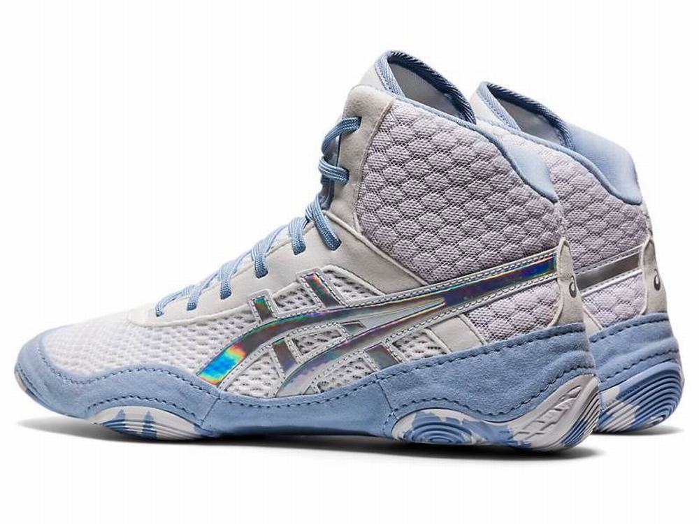 Chaussures De Lutte Asics MATBLAZER Femme Blanche | JKR-695813