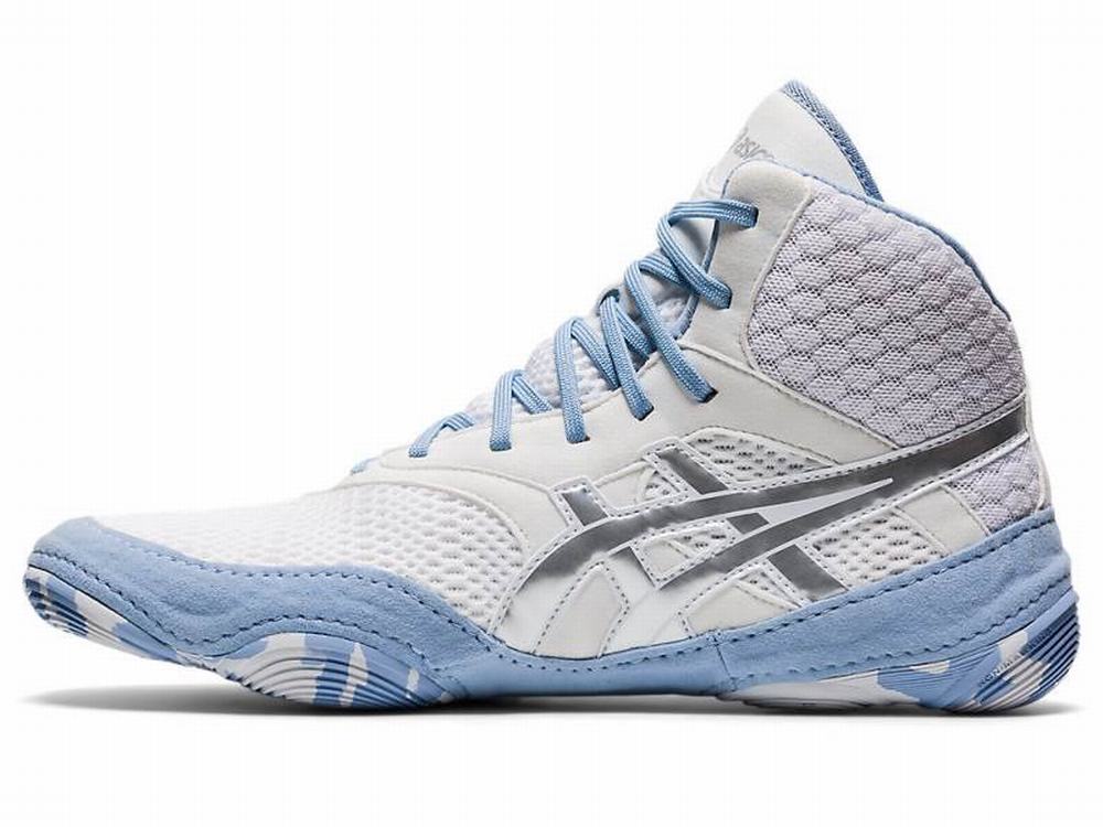 Chaussures De Lutte Asics MATBLAZER Femme Blanche | JKR-695813