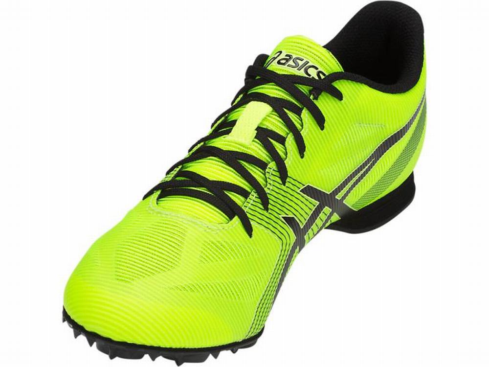 Chaussures Piste Asics Hyper MD 6 Homme Noir Jaune | ABO-641032