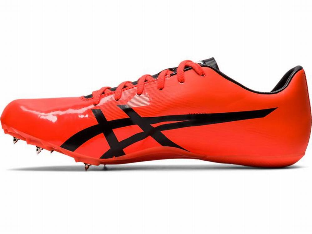 Chaussures Piste Asics Hyper Sprint 7 Homme Orange Noir Rouge | CPD-619047