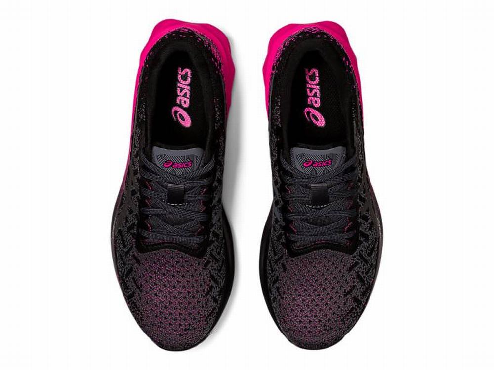 Chaussures Running Asics DYNABLAST Femme Noir Rose | GNT-608791