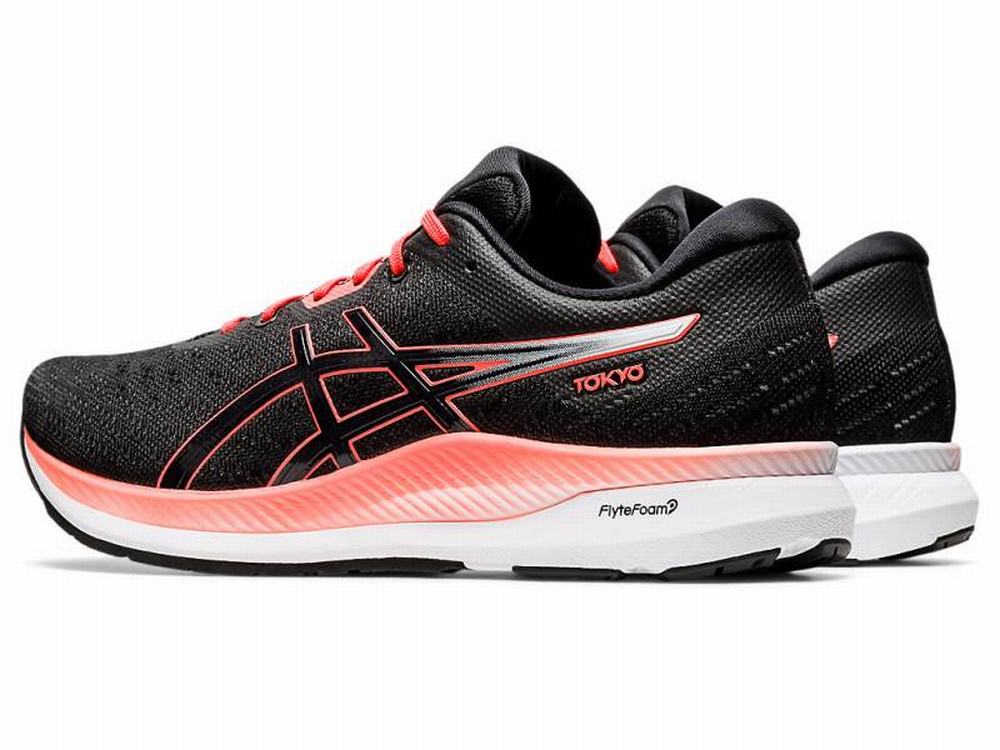 Chaussures Running Asics EvoRide TOKYO Homme Noir Orange | XPN-879614