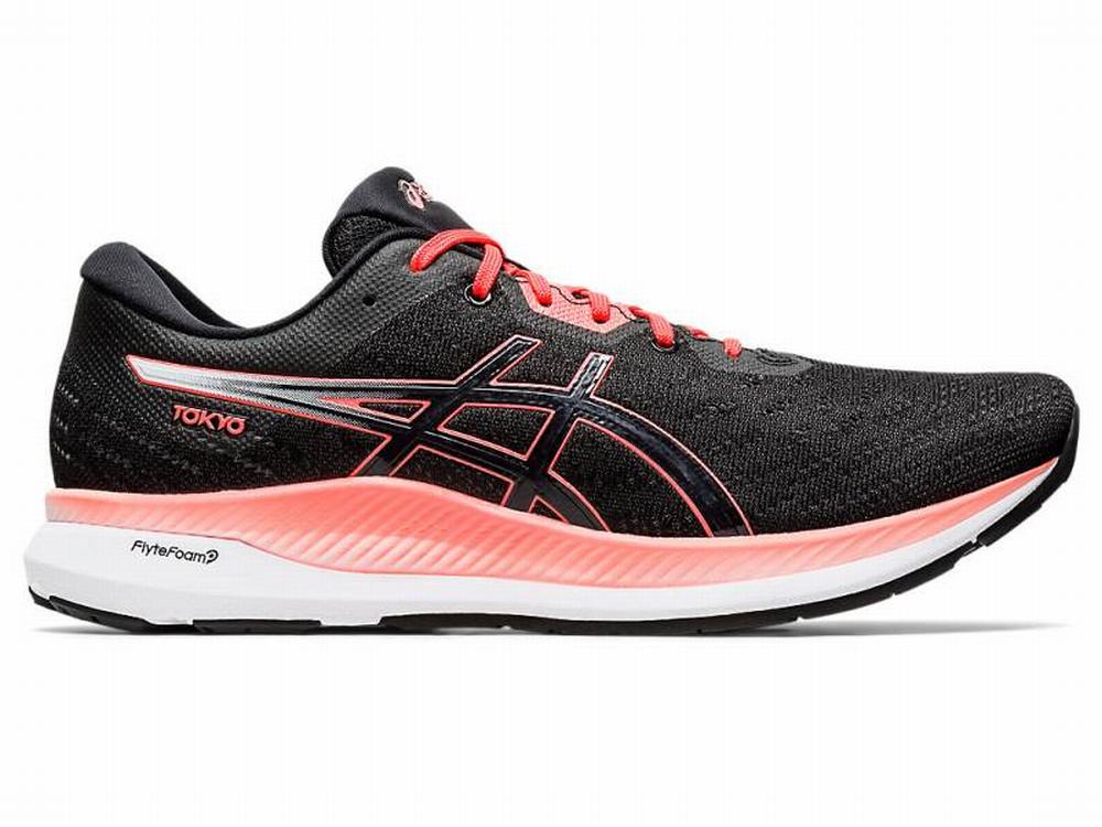 Chaussures Running Asics EvoRide TOKYO Homme Noir Orange | XPN-879614