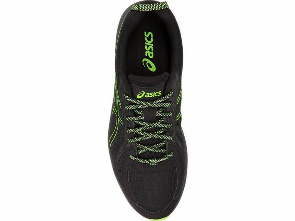 Chaussures Running Asics Frequent Trail Homme Noir Vert | RMF-254810