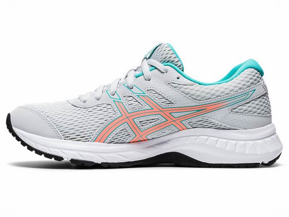 Chaussures Running Asics GEL-CONTEND 6 (D) Femme Orange Corail | WZF-486713