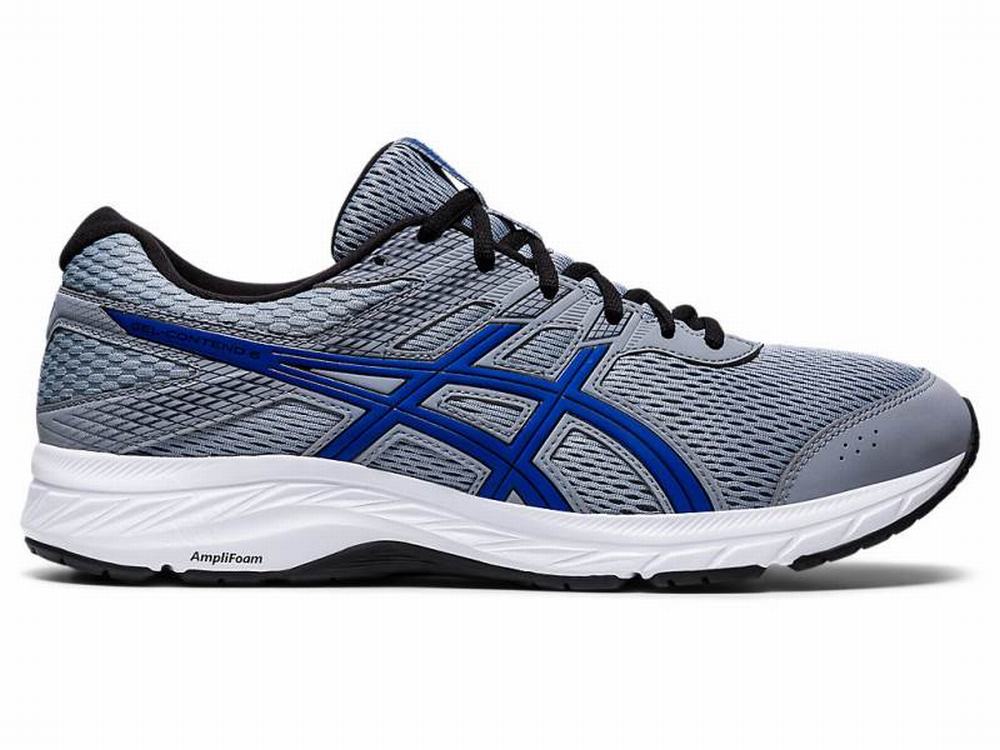 Chaussures Running Asics GEL-CONTEND 6 Homme Bleu | HTS-407592