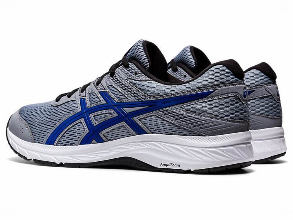 Chaussures Running Asics GEL-CONTEND 6 Homme Bleu | HTS-407592