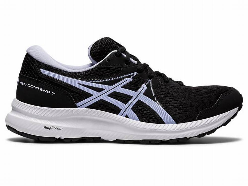 Chaussures Running Asics GEL-CONTEND 7 (D) Femme Noir | NXB-192038