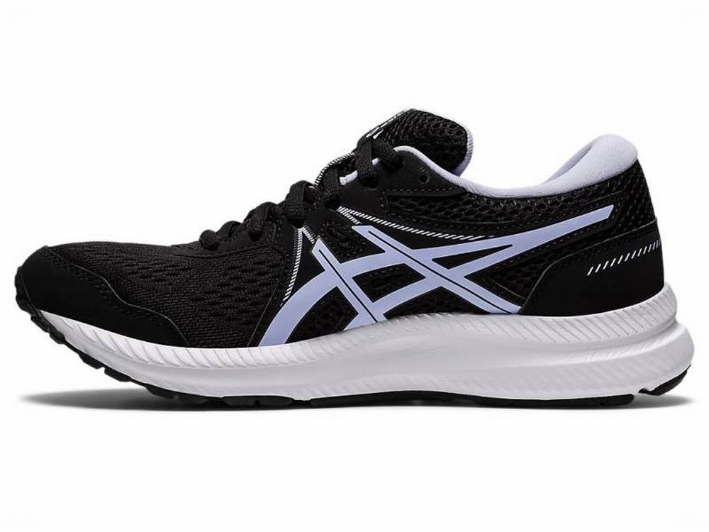 Chaussures Running Asics GEL-CONTEND 7 (D) Femme Noir | NXB-192038