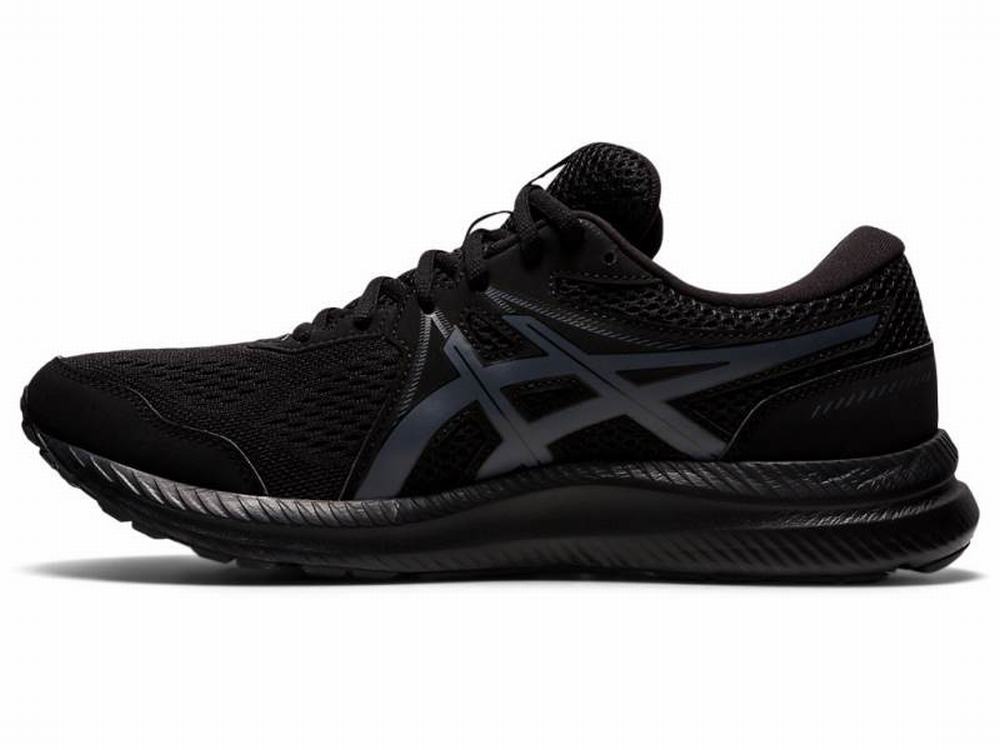 Chaussures Running Asics GEL-CONTEND 7 (4E) Homme Noir Grise | WSK-089716