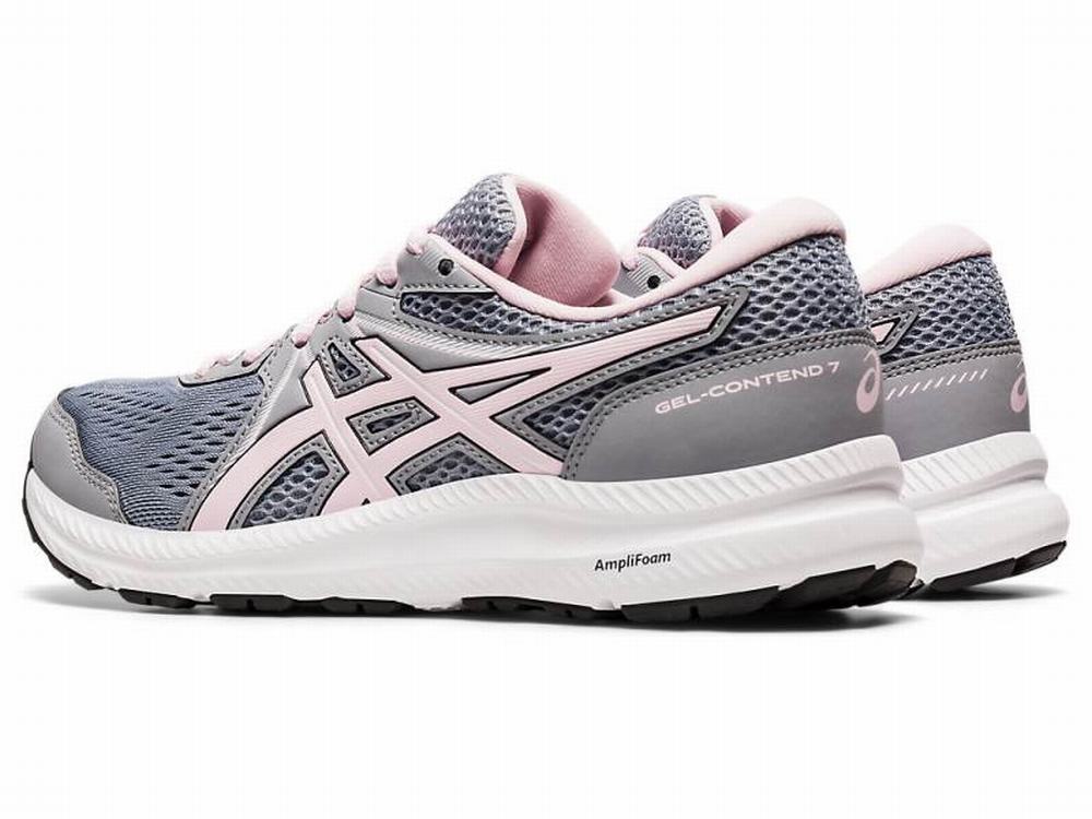 Chaussures Running Asics GEL-CONTEND 7 Femme Rose | HEV-087392