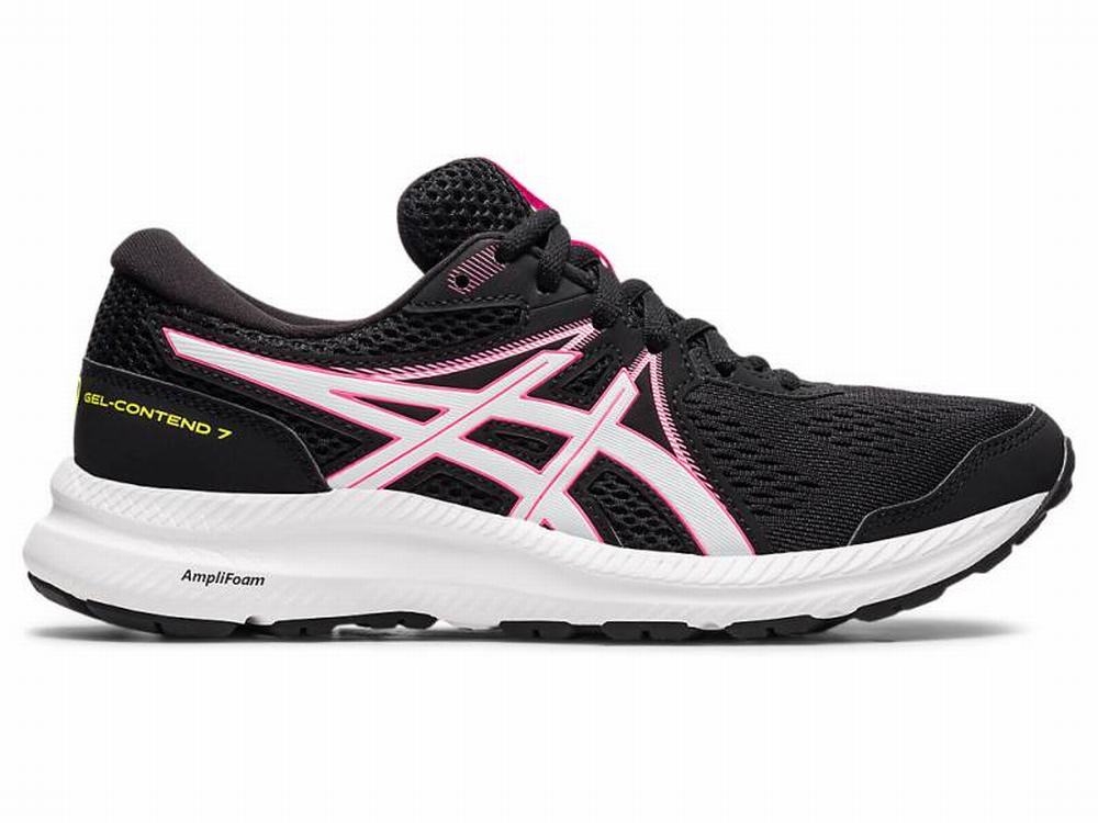 Chaussures Running Asics GEL-CONTEND 7 Femme Noir Rose | NBK-678014