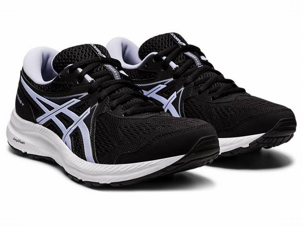 Chaussures Running Asics GEL-CONTEND 7 Femme Noir | PYE-398214