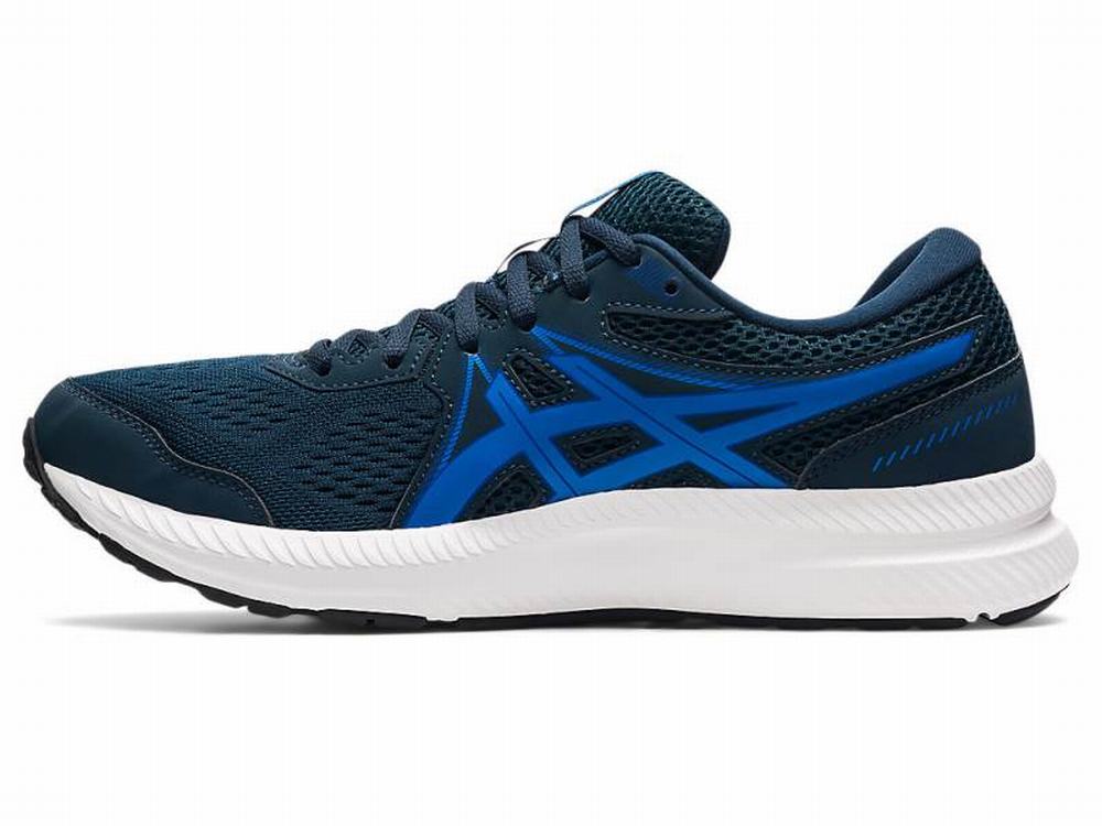 Chaussures Running Asics GEL-CONTEND 7 Homme Bleu | GBU-139547