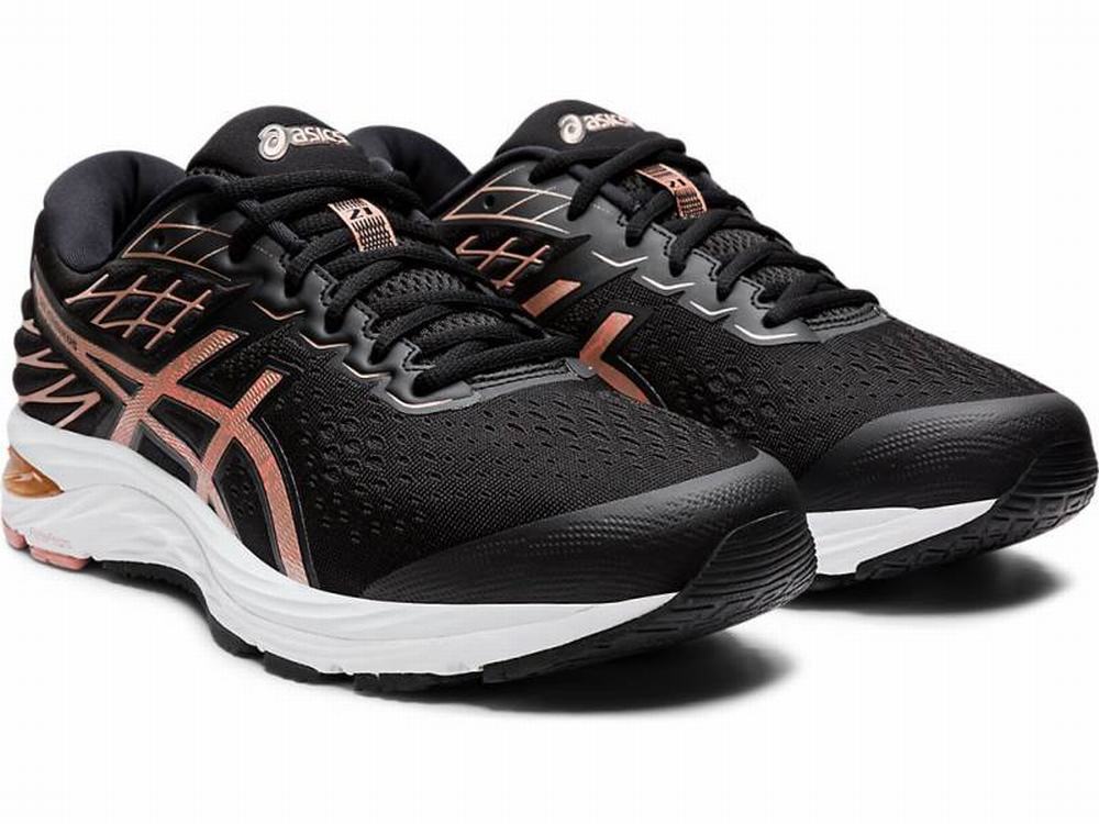 Chaussures Running Asics GEL-CUMULUS 21 Homme Noir Rose Doré | ECG-316975