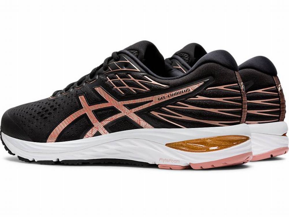 Chaussures Running Asics GEL-CUMULUS 21 Homme Noir Rose Doré | ECG-316975