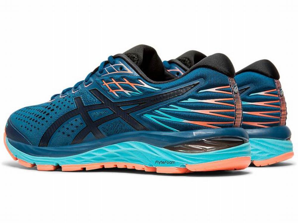 Chaussures Running Asics GEL-CUMULUS 21 G-TX Femme Bleu | GFY-143690