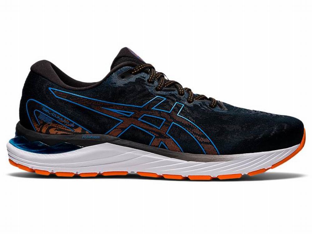 Chaussures Running Asics GEL-CUMULUS 23 (2E) Homme Noir Bleu | BJH-743259