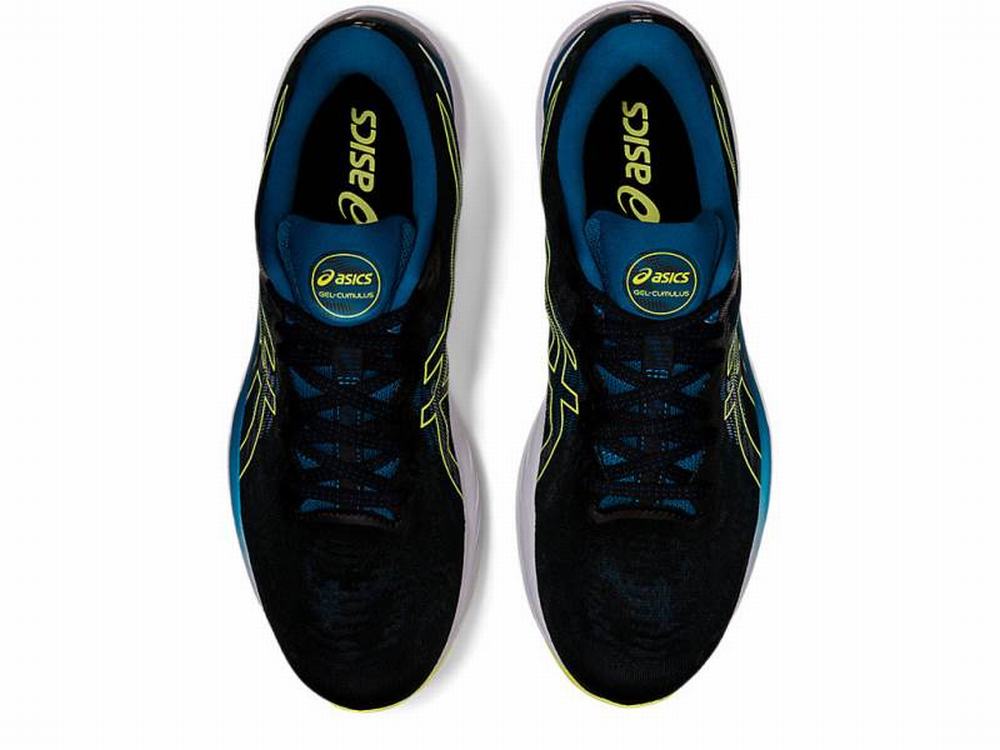 Chaussures Running Asics GEL-CUMULUS 23 Homme Noir Jaune | IBK-316495