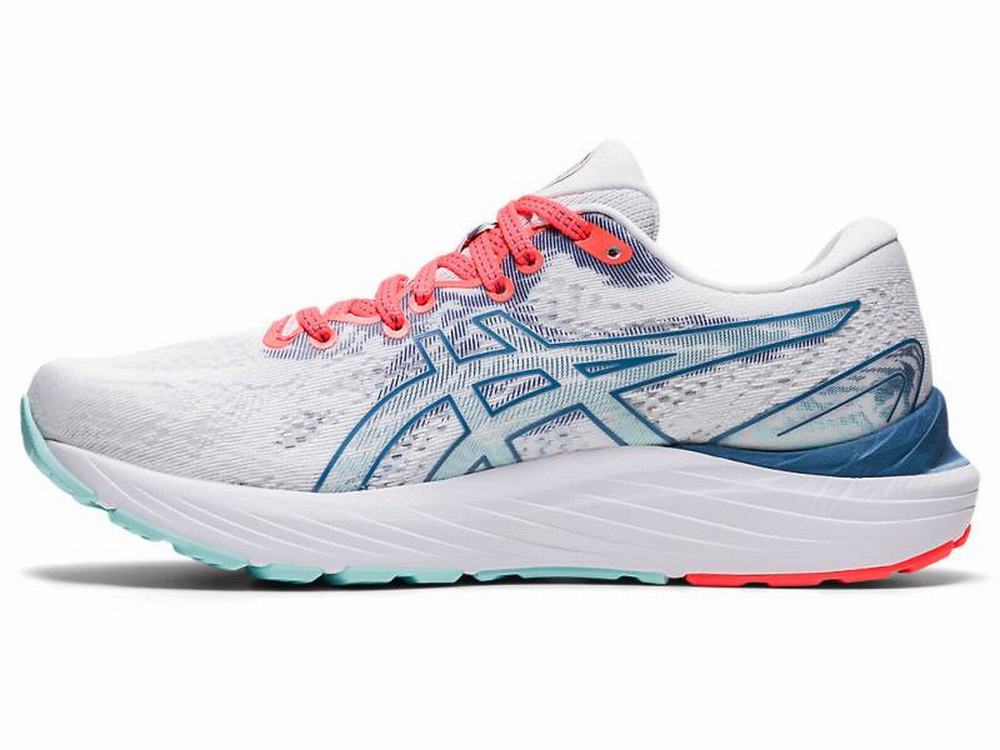 Chaussures Running Asics GEL-CUMULUS 23 Femme Blanche Grise | ISX-178542