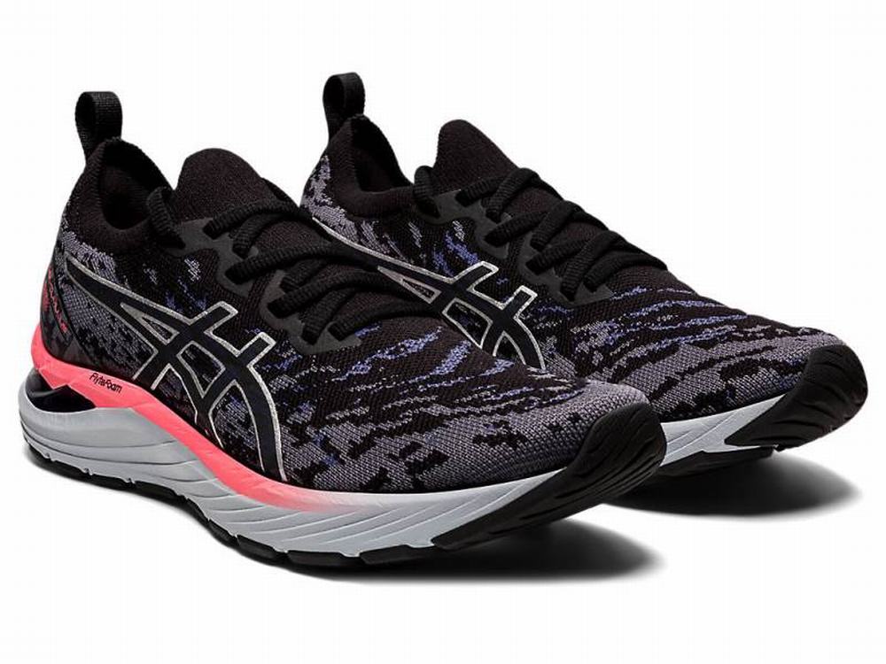 Chaussures Running Asics GEL-CUMULUS 23 MK Femme Noir Grise | JRW-410358