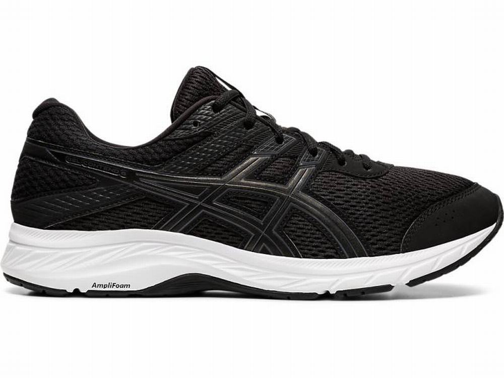 Chaussures Running Asics GEL-Contend 6 (4E) Homme Noir Grise | RDE-085413