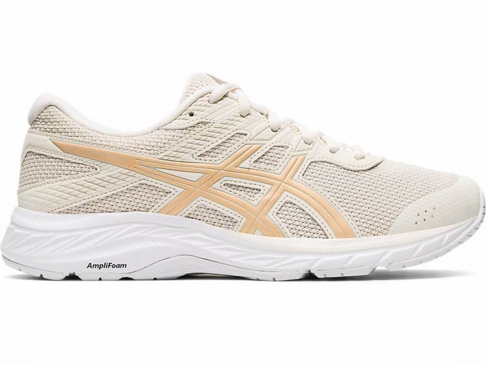 Chaussures Running Asics GEL-Contend 6 Twist Femme Beige Doré | FAW-417350