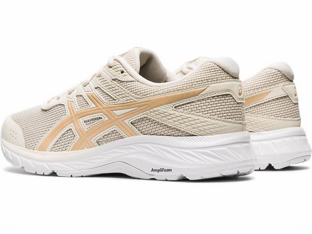 Chaussures Running Asics GEL-Contend 6 Twist Femme Beige Doré | FAW-417350