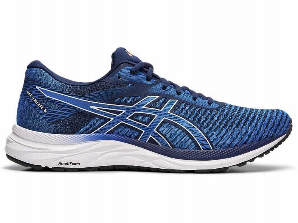 Chaussures Running Asics GEL-EXCITE 6 Twist Homme Bleu Blanche | VHL-132769