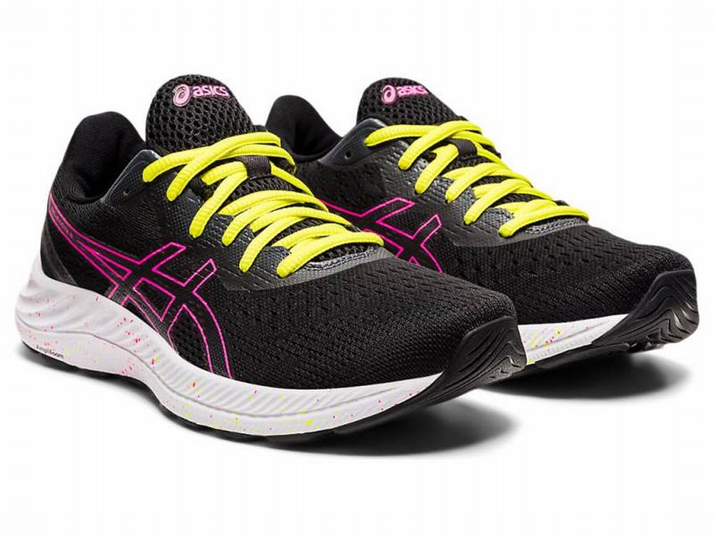 Chaussures Running Asics GEL-EXCITE 8 Femme Noir Rose | AOJ-139748