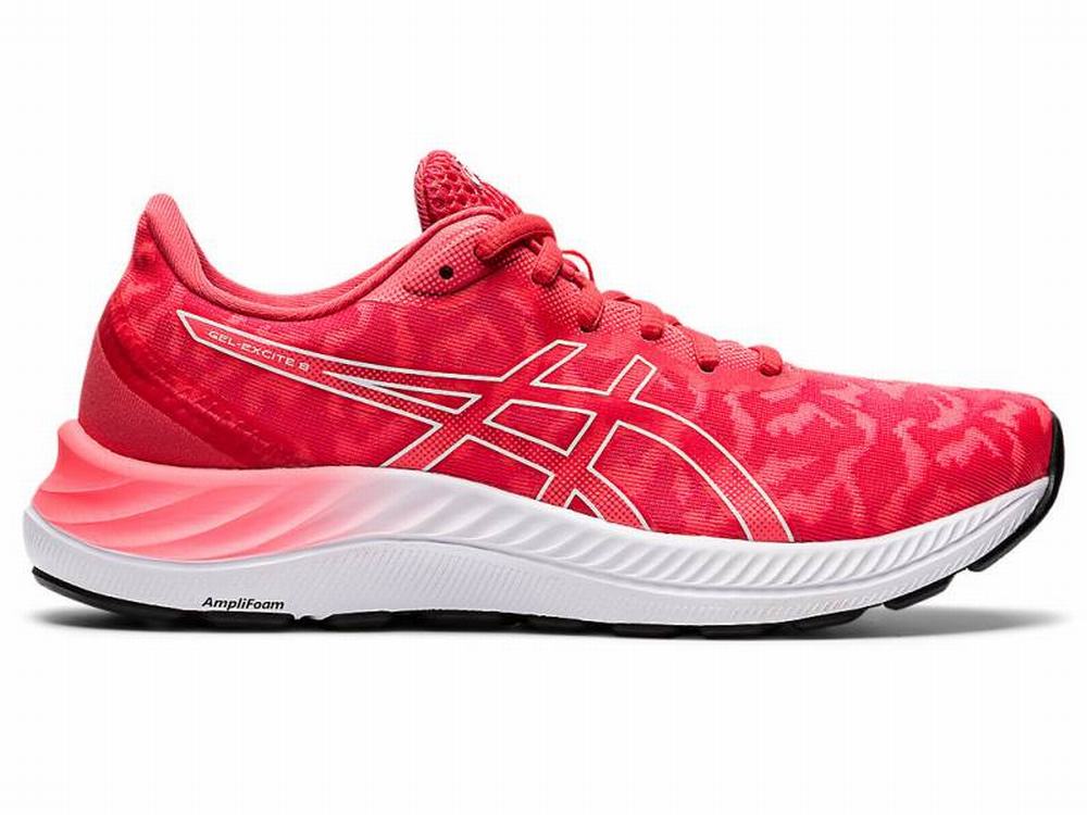 Chaussures Running Asics GEL-EXCITE 8 Femme Rose Blanche Violette | HZJ-593270