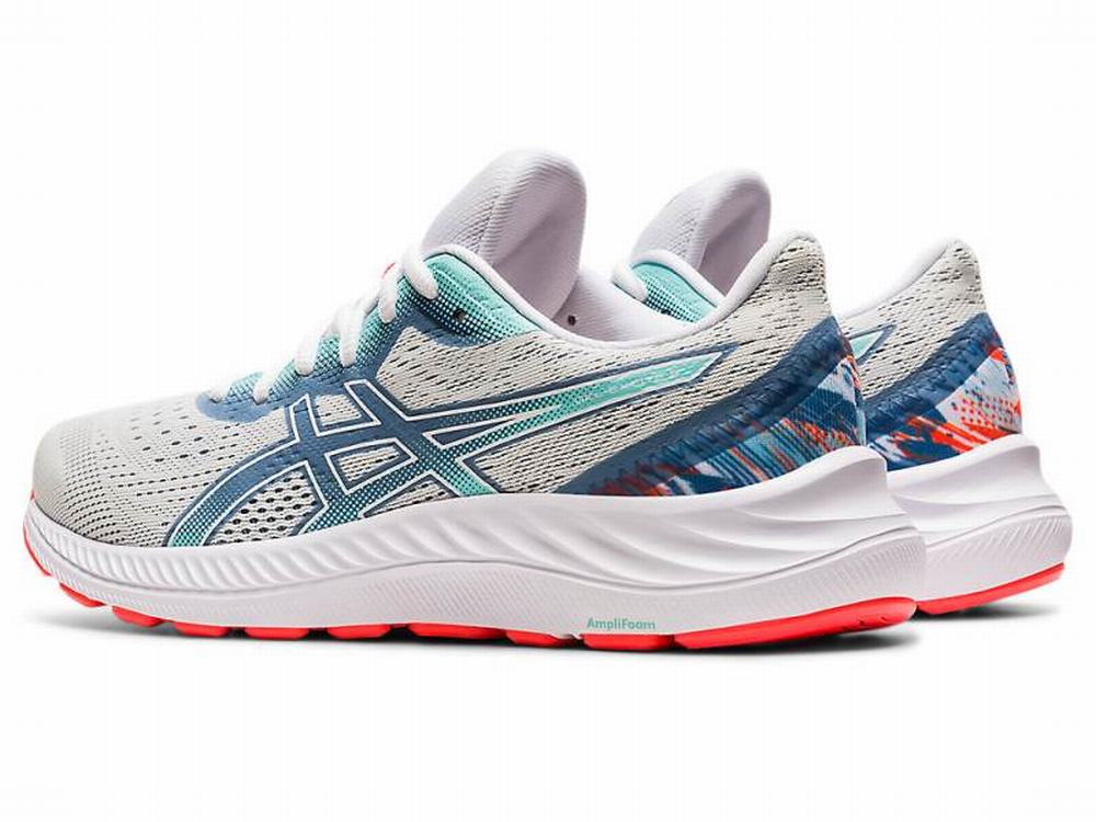 Chaussures Running Asics GEL-EXCITE 8 Femme Blanche | VUY-481503