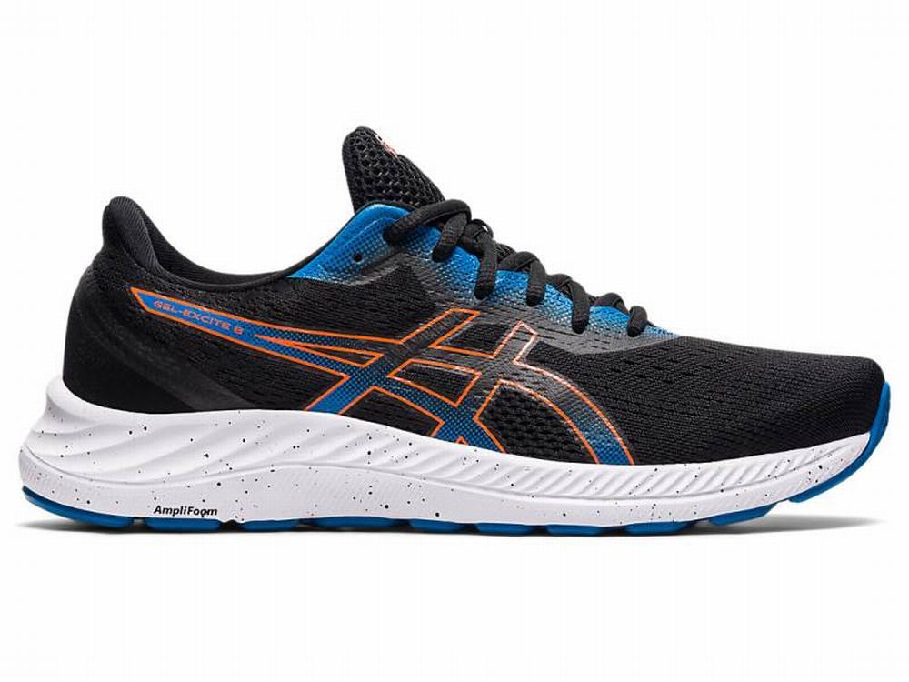 Chaussures Running Asics GEL-EXCITE 8 Homme Noir Doré Orange | EIH-347268