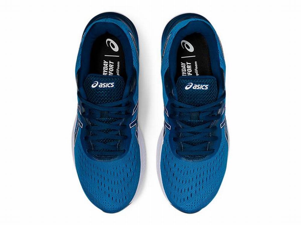 Chaussures Running Asics GEL-EXCITE 8 Homme Blanche Bleu | NVP-529108