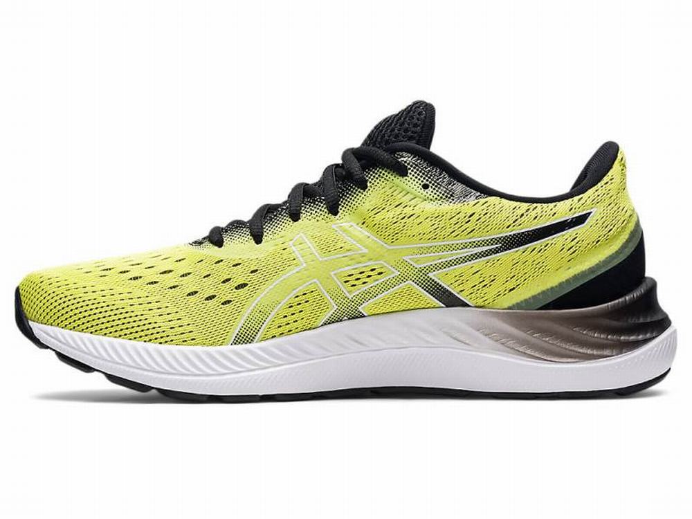 Chaussures Running Asics GEL-EXCITE 8 Homme Blanche Jaune | QLY-651948