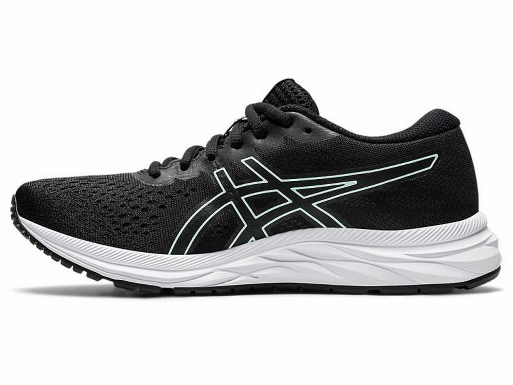 Chaussures Running Asics GEL-Excite 7 Femme Noir Menthe | GBI-028495