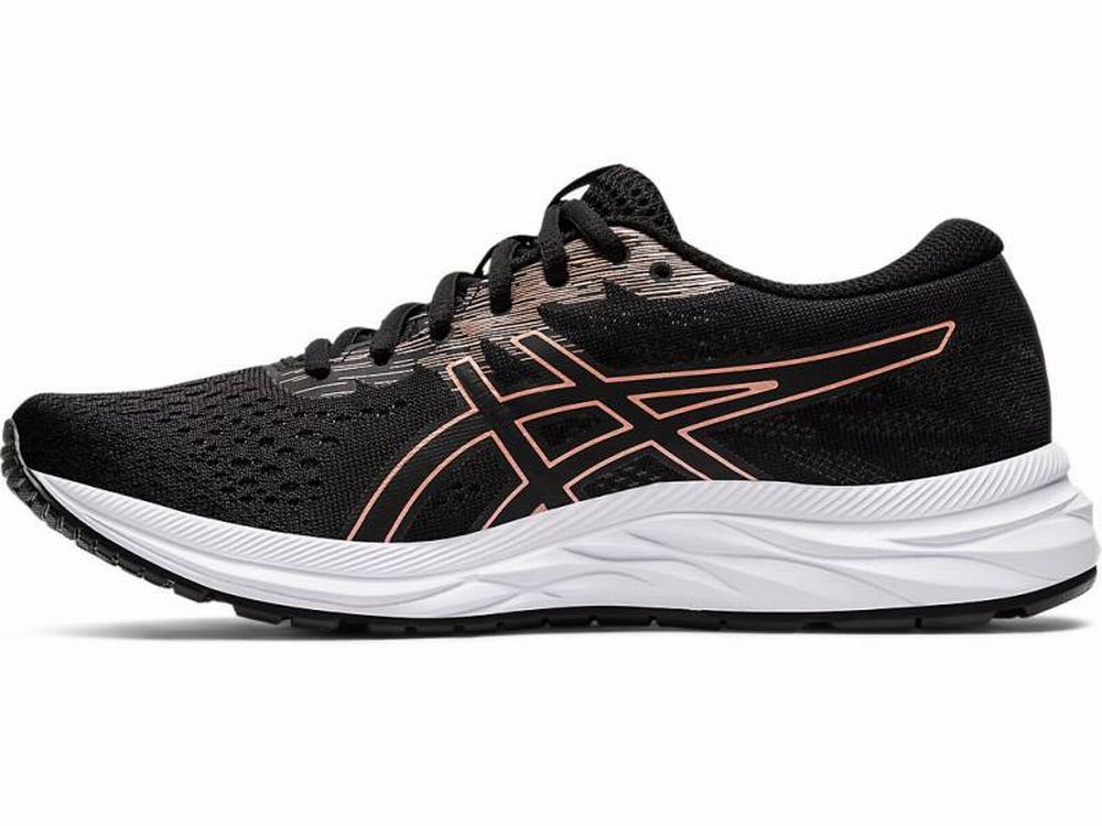 Chaussures Running Asics GEL-Excite 7 Femme Noir Rose Doré | WAX-847296