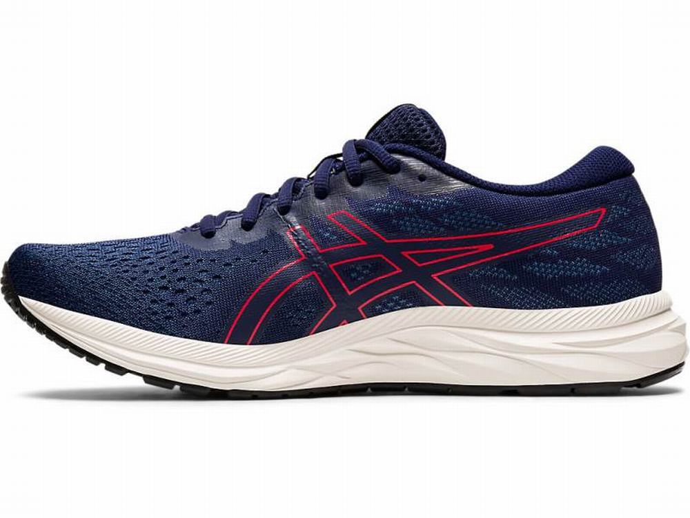 Chaussures Running Asics GEL-Excite 7 Homme Bleu Marine Rouge | FGS-965842