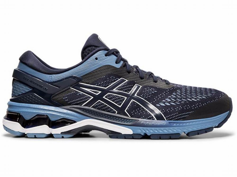 Chaussures Running Asics GEL-KAYANO 26 (4E) Homme Grise | EID-596743