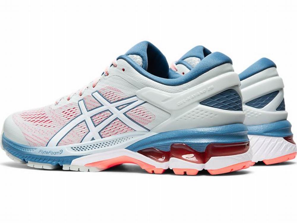 Chaussures Running Asics GEL-KAYANO 26 (D) Femme Blanche | VHS-519046