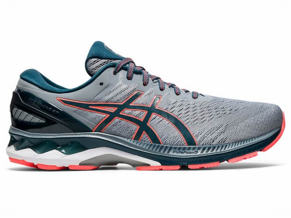 Chaussures Running Asics GEL-KAYANO 27 (4E) Homme Bleu | DYP-926748