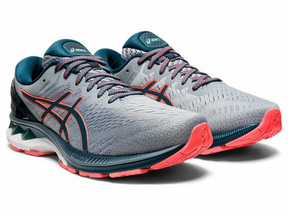 Chaussures Running Asics GEL-KAYANO 27 (2E) Homme Grise | TOZ-581326