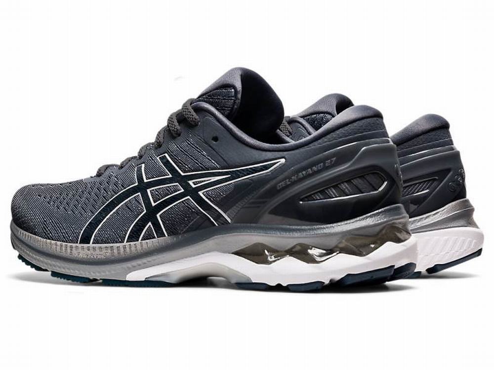 Chaussures Running Asics GEL-KAYANO 27 Homme Grise Bleu | WJQ-714529